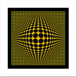 Homage to Vasarely Posters and Art